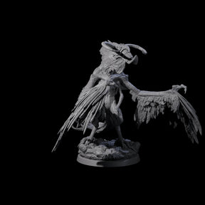 Four Vindictive Garuda Celestials Miniature for Dungeons and Dragons, Pathfinder or other TTRPGs