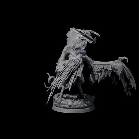 Four Vindictive Garuda Celestials Miniature for Dungeons and Dragons, Pathfinder or other TTRPGs