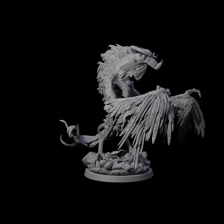 Four Vindictive Garuda Celestials Miniature for Dungeons and Dragons, Pathfinder or other TTRPGs