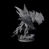 Four Vindictive Garuda Celestials Miniature for Dungeons and Dragons, Pathfinder or other TTRPGs