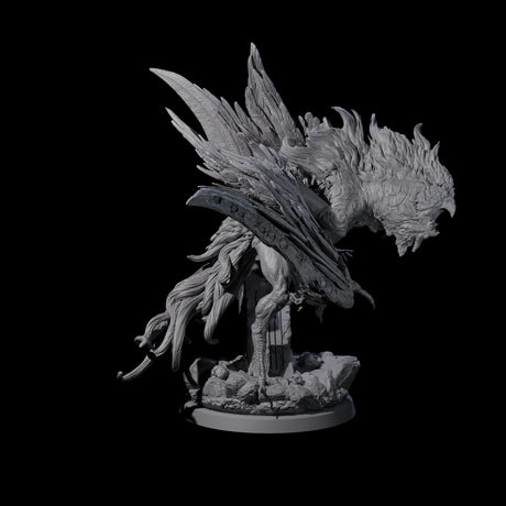 Four Vindictive Garuda Celestials Miniature for Dungeons and Dragons, Pathfinder or other TTRPGs