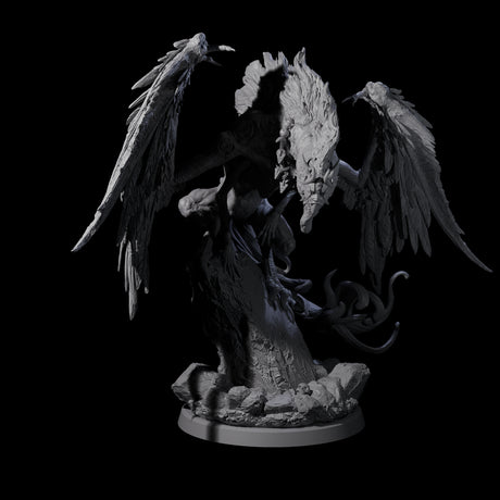 Four Vindictive Garuda Celestials Miniature for Dungeons and Dragons, Pathfinder or other TTRPGs
