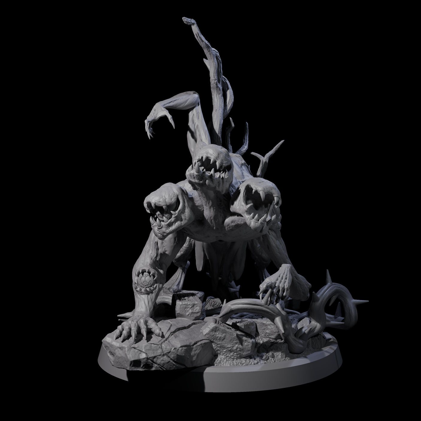 Four Void Nothics Miniature for Dungeons and Dragons, Pathfinder or other TTRPGs