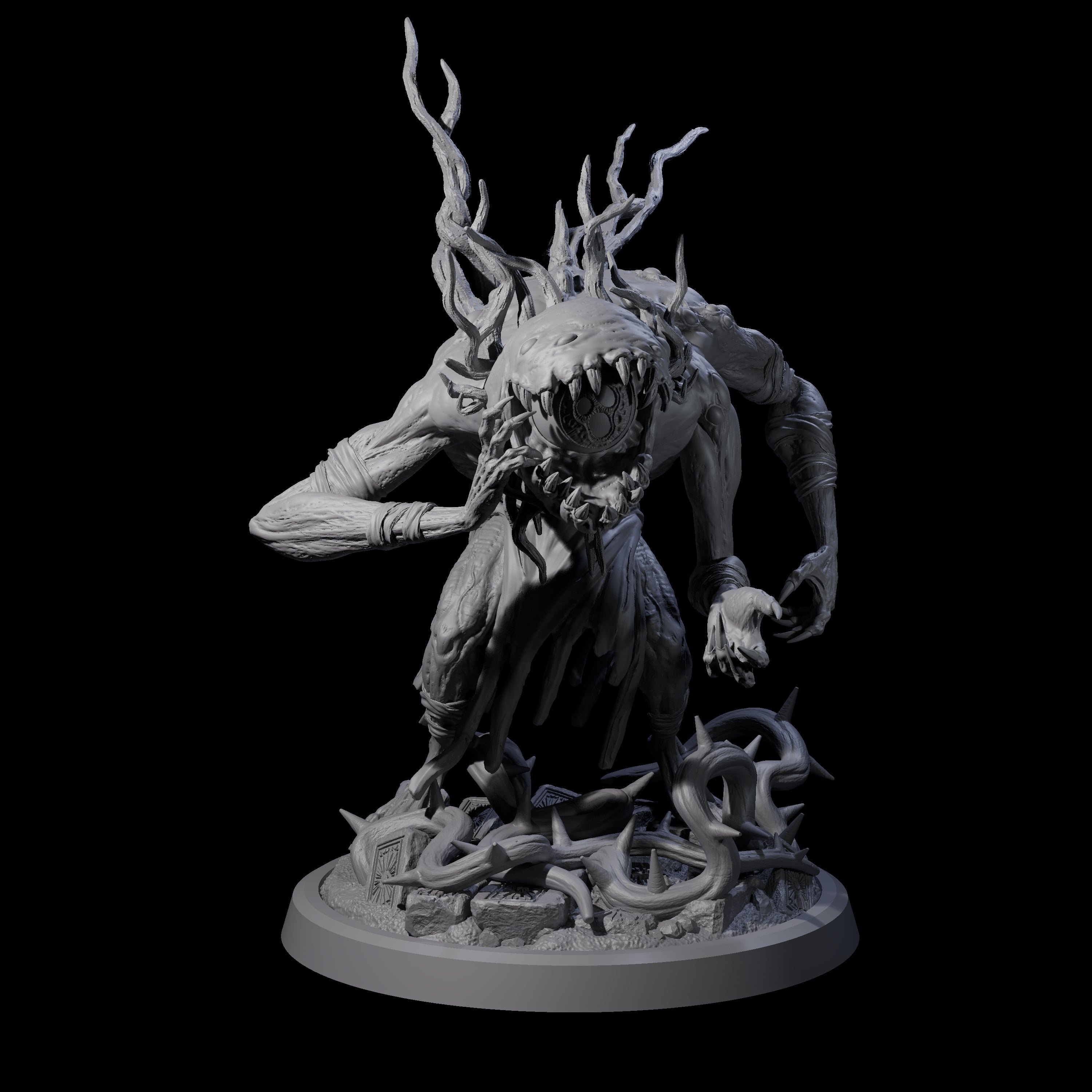 Four Void Nothics Miniature for Dungeons and Dragons, Pathfinder or other TTRPGs