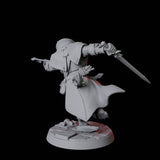 Four Werewolf Vampire Hunters Miniature for Dungeons and Dragons, Pathfinder or other TTRPGs