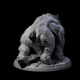 Four Wild Owlbears Miniature for Dungeons and Dragons, Pathfinder or other TTRPGs