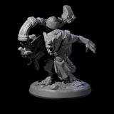 Four Wild Raging Kobolds Miniature for Dungeons and Dragons, Pathfinder or other TTRPGs
