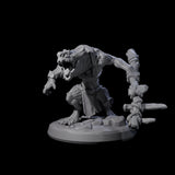 Four Wild Raging Kobolds Miniature for Dungeons and Dragons, Pathfinder or other TTRPGs