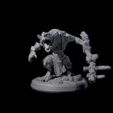 Four Wild Raging Kobolds Miniature for Dungeons and Dragons, Pathfinder or other TTRPGs