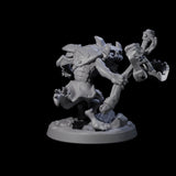 Four Wild Raging Kobolds Miniature for Dungeons and Dragons, Pathfinder or other TTRPGs