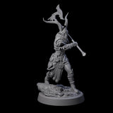 Four Woodland Armoured Elf Fighters Miniature for Dungeons and Dragons, Pathfinder or other TTRPGs