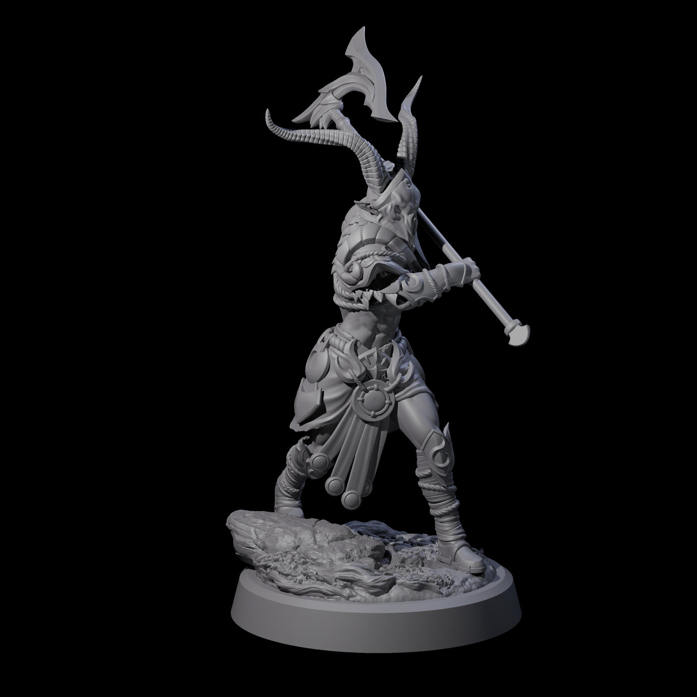 Four Woodland Armoured Elf Fighters Miniature for Dungeons and Dragons, Pathfinder or other TTRPGs