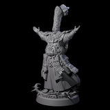 Four Worshipping Masked Clergy Miniature for Dungeons and Dragons, Pathfinder or other TTRPGs