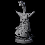 Four Worshipping Masked Clergy Miniature for Dungeons and Dragons, Pathfinder or other TTRPGs
