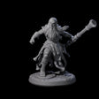 Frenetic Warrior Priest Miniature for Dungeons and Dragons, Pathfinder or other TTRPGs