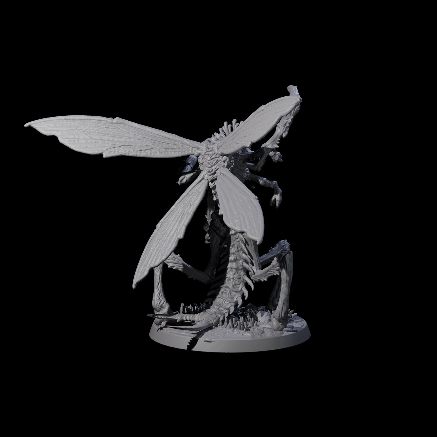 Frenzied Mi-Go Berserker Miniature for Dungeons and Dragons, Pathfinder or other TTRPGs