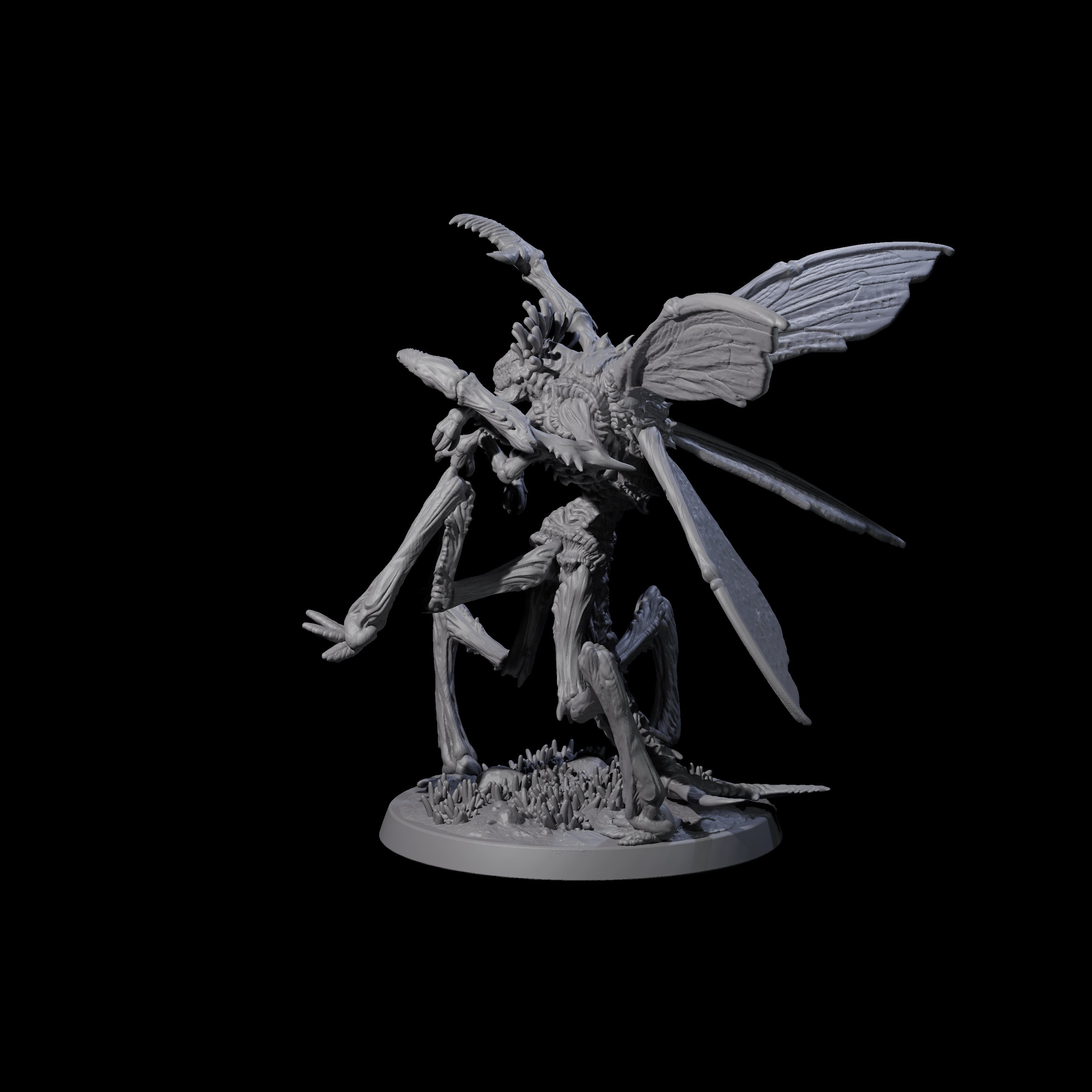 Frenzied Mi-Go Berserker Miniature for Dungeons and Dragons, Pathfinder or other TTRPGs