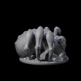 Freshly Birthed Drider Priestess Miniature for Dungeons and Dragons, Pathfinder or other TTRPGs
