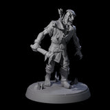 Freshly Risen Zombie Soldier C Miniature for Dungeons and Dragons, Pathfinder or other TTRPGs