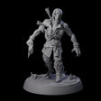 Freshly Risen Zombie Soldier C Miniature for Dungeons and Dragons, Pathfinder or other TTRPGs
