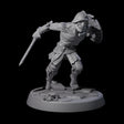Freshly Risen Zombie Soldier D Miniature for Dungeons and Dragons, Pathfinder or other TTRPGs