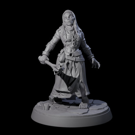 Freshly Risen Zombie Soldier E Miniature for Dungeons and Dragons, Pathfinder or other TTRPGs
