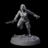Freshly Risen Zombie Soldier F Miniature for Dungeons and Dragons, Pathfinder or other TTRPGs