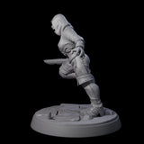 Freshly Risen Zombie Soldier F Miniature for Dungeons and Dragons, Pathfinder or other TTRPGs