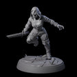 Freshly Risen Zombie Soldier F Miniature for Dungeons and Dragons, Pathfinder or other TTRPGs