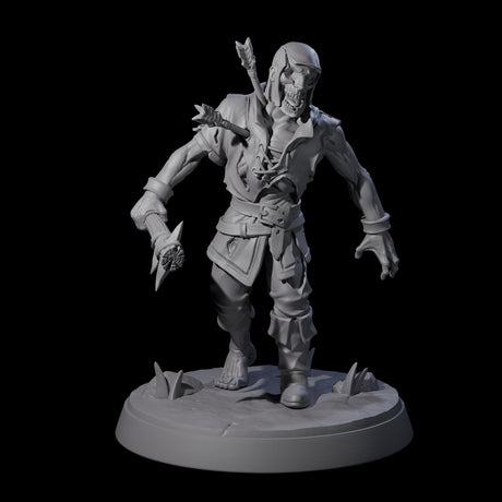Freshly Risen Zombie Soldiers Miniature for Dungeons and Dragons, Pathfinder or other TTRPGs