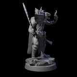 Frilled Lizardfolk Arcane Trickster Miniature for Dungeons and Dragons, Pathfinder or other TTRPGs