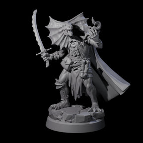 Frilled Lizardfolk Arcane Trickster Miniature for Dungeons and Dragons, Pathfinder or other TTRPGs