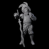 Frivolous Musketeer Miniature for Dungeons and Dragons, Pathfinder or other TTRPGs