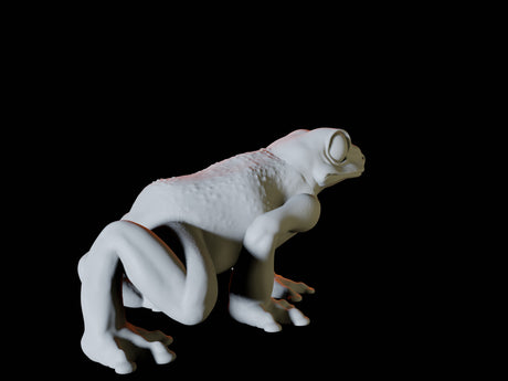 Frog Type B Miniature for Dungeons and Dragons, Pathfinder or other TTRPGs