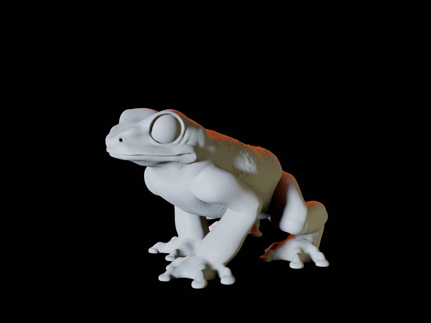 Frog Type B Miniature for Dungeons and Dragons, Pathfinder or other TTRPGs