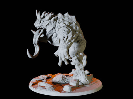 Froghemoth Miniature for Dungeons and Dragons, Pathfinder or other TTRPGs