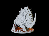 Frost Auroch - Ice Bull Miniature for Dungeons and Dragons, Pathfinder or other TTRPGs