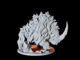 Frost Auroch - Ice Bull Miniature for Dungeons and Dragons, Pathfinder or other TTRPGs