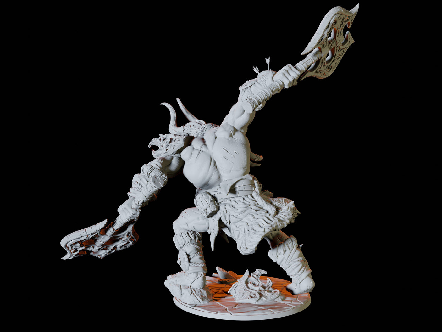 Frost Giant Miniature for Dungeons and Dragons, Pathfinder or other TTRPGs