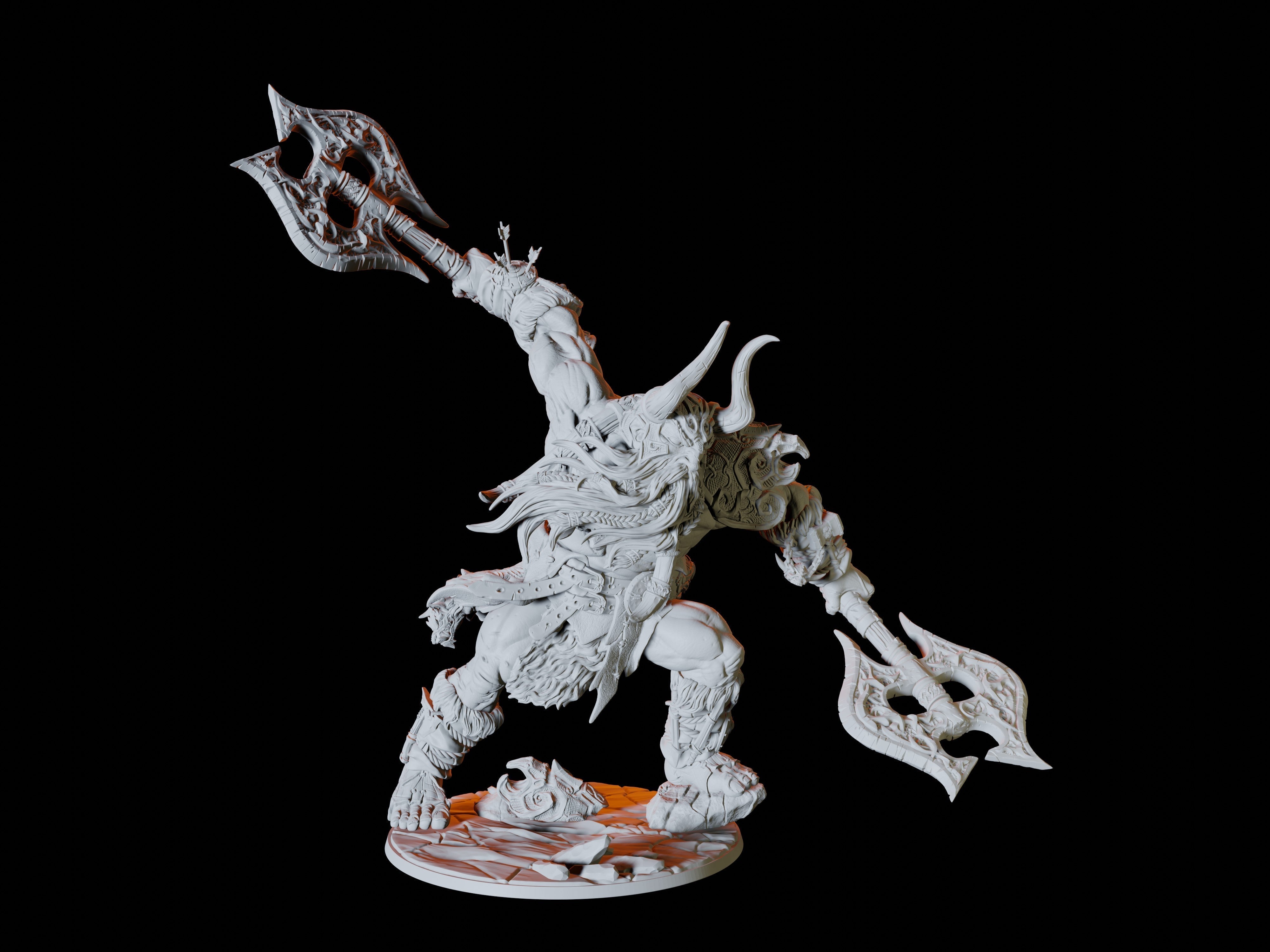 Frost Giant Miniature for Dungeons and Dragons - Myth Forged