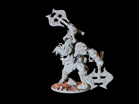 Frost Giant Miniature for Dungeons and Dragons, Pathfinder or other TTRPGs