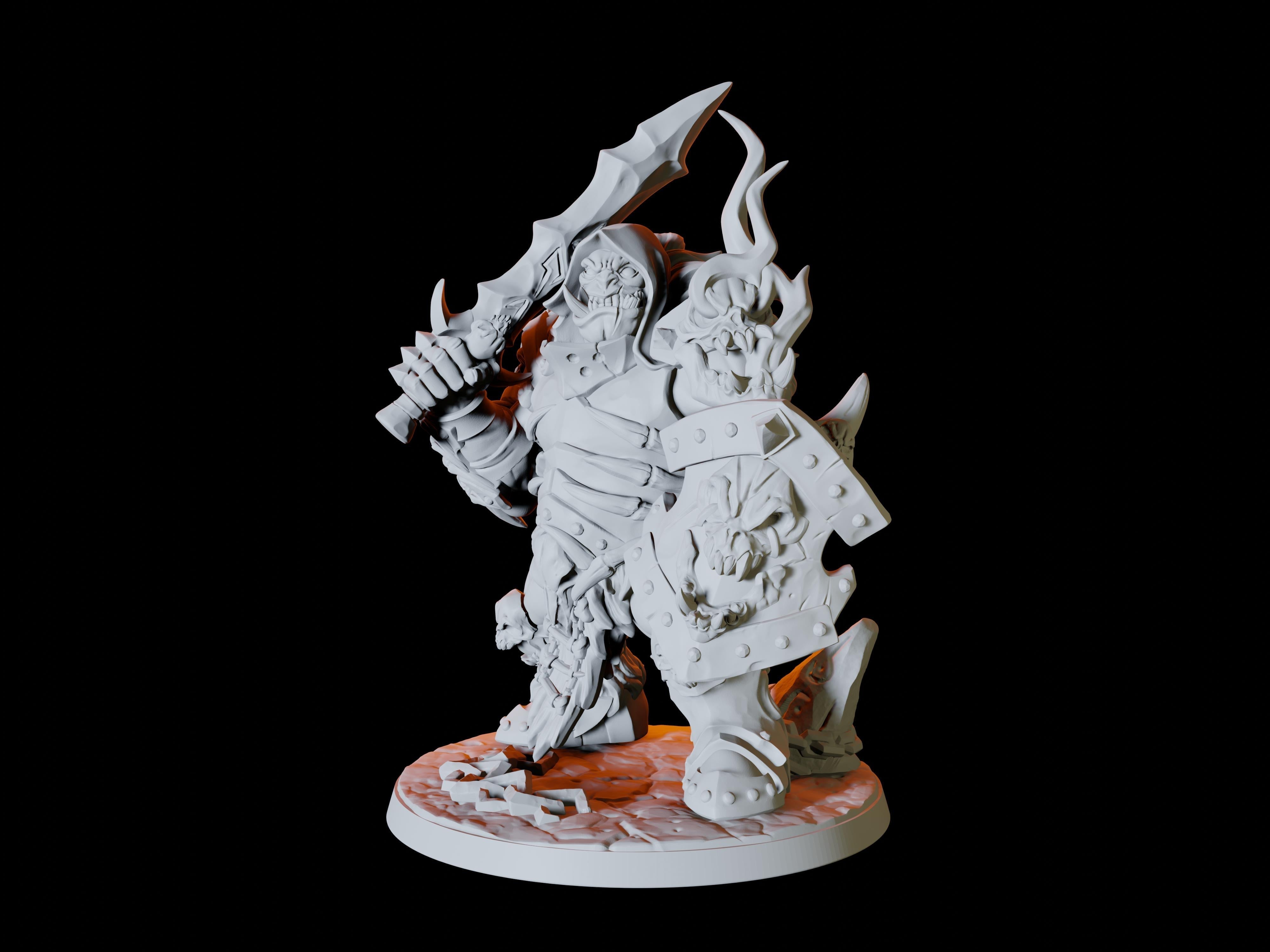 Frost Ogre Miniature for Dungeons and Dragons - Myth Forged