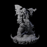 Frostbane Orc B Miniature for Dungeons and Dragons, Pathfinder or other TTRPGs