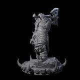 Frostbane Orc B Miniature for Dungeons and Dragons, Pathfinder or other TTRPGs