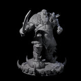 Frostbane Orc C Miniature for Dungeons and Dragons, Pathfinder or other TTRPGs