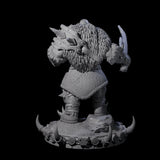 Frostbane Orc C Miniature for Dungeons and Dragons, Pathfinder or other TTRPGs