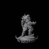 Frostbane Orc D Miniature for Dungeons and Dragons, Pathfinder or other TTRPGs
