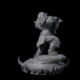 Frostbane Orc E Miniature for Dungeons and Dragons, Pathfinder or other TTRPGs