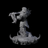 Frostbane Orc E Miniature for Dungeons and Dragons, Pathfinder or other TTRPGs