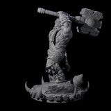 Frostbane Orc F Miniature for Dungeons and Dragons, Pathfinder or other TTRPGs